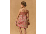 Robe courte fleurie