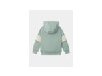 Gilet à capuche vert pour garçons