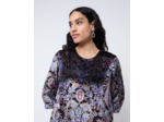 Robe courte imprimée NOIR
