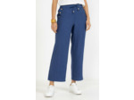 Pantalon fluide plissé très large