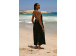 Robe longue dos nu avec coton,Robe longue dos nu avec coton;${refinementColor}