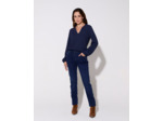 Jean long slim MARINE Femme
