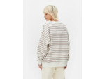 Sweat-shirt oversize à rayures