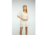 Robe mini avec lacets