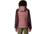 VESTE POLAIRE SHERPA HYBRIDE POWDER LITE II PRUNE