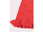 Cardigan rouge pour bébé fille