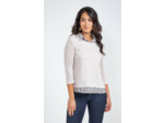 Tee-Shirt 2-En-1 Col Chemise Imprimée