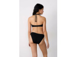 Triangle détails perles haut de maillot