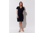 Robe courte unie MARINE