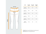 Legging short ultra léger - randonnée rapide - FH900 bleu - Femme
