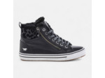 Baskets hautes Femme noir