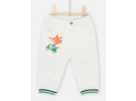 Pantalon gris chiné doux et confortable pour bébé garçon