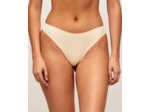 Tanga en microfibre et mesh avec citrons brodés