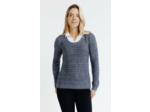 Pull 2-En-1 Col Chemise