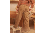 Pantalon loose à broderies