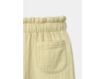 Pantalon jaune brodé