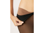 Collant opaque effet voile