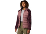 VESTE POLAIRE SHERPA HYBRIDE POWDER LITE II PRUNE