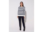 Legging 7/8 resserré uni MARINE Femme