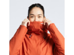 Veste chaude imperméable voile coupe-vent femme - sailing 500 orange foncé