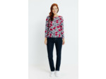 T-Shirt Imprime Col Rond