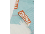 Chaussettes en cachemire à motif montagnes