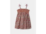 Robe courte fleurie