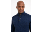Pull Col Montant Boutonné