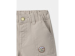 Pantalon en twill retroussable