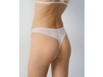Tanga en tulle brodé