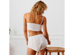 Top en broderie