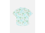 Chemise à manches courtes et à boutons