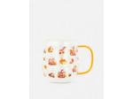 Mug en verre à motif automnal