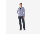 Polaire de randonnée montagne femme, MH100 full zip violet