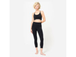 Brassière dos nageur respirant maintien léger Femme, Noir