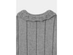 Gilet argenté ajouré