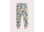 Bas de jogging rose imprimé fleuri pour fille