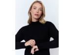 Robe courte unie NOIR