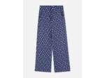 Bas de pyjama en maille à motif floral