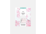 Parure de lit king size réversible à motif floral