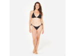 Haut de maillot de bain triangle texturé Femme - Mae noir