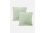 Lot de 2 coussins carrés à point de feston