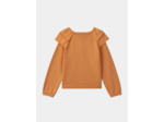 Gilet orange à volants