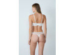 Bandeau coques fines bretelles amovibles