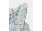 Robe rayé scintillante