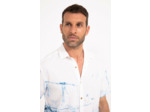 Chemise manches courtes Aqua
