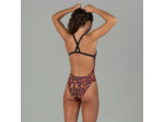 Maillot de bain de natation femme une pièce lexa leo orange