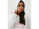 Pull plaid en polaire Barbie