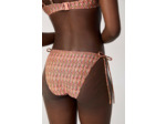 Culotte bikini ficelle bas de maillot à motif