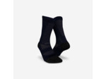 Chaussettes de running run900 mi-mollet laine merinos marine